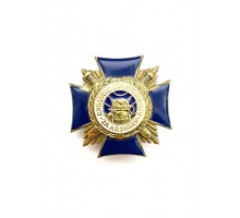 Нагрудный знак отличия Департамента охраны МВД "За адзнаку"