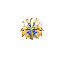 Знак "56-й отдельный полк связи и автоматизированного управления"