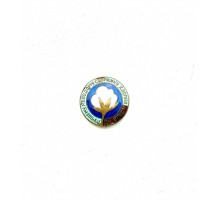 Знак "Лучшему молодому сборщику хлопка ЦК ВЛКСМ"