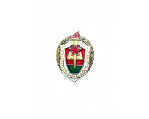 Нагрудный знак "Военная академия Республики Беларусь"
