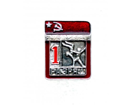 Знак "Первый разряд по спортивной акробатике"